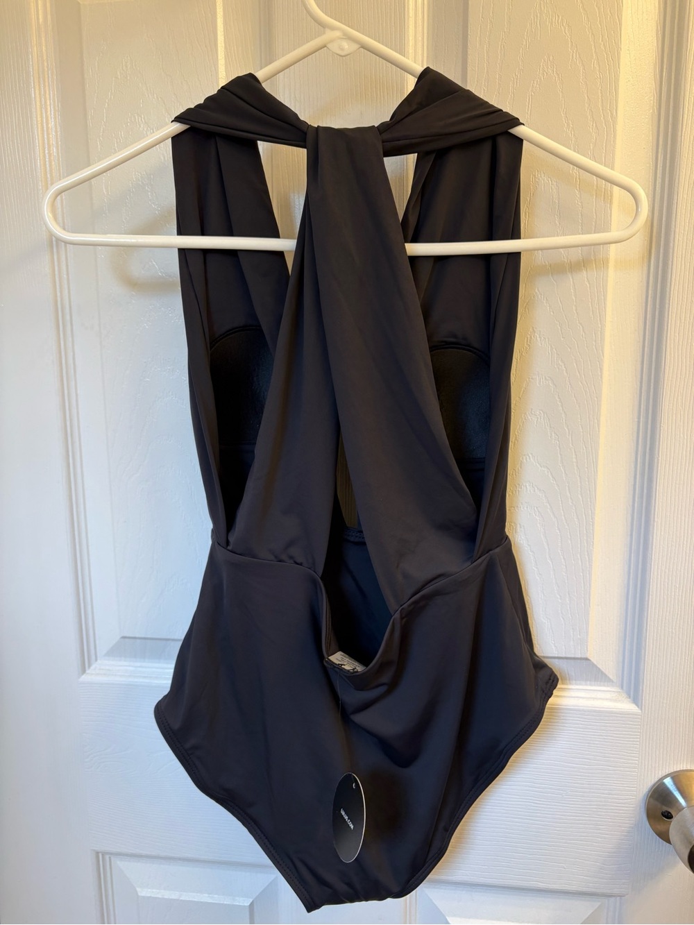 Lulus Get it Right Black Halter One Piece Swimsuit - Picture 5 of 9